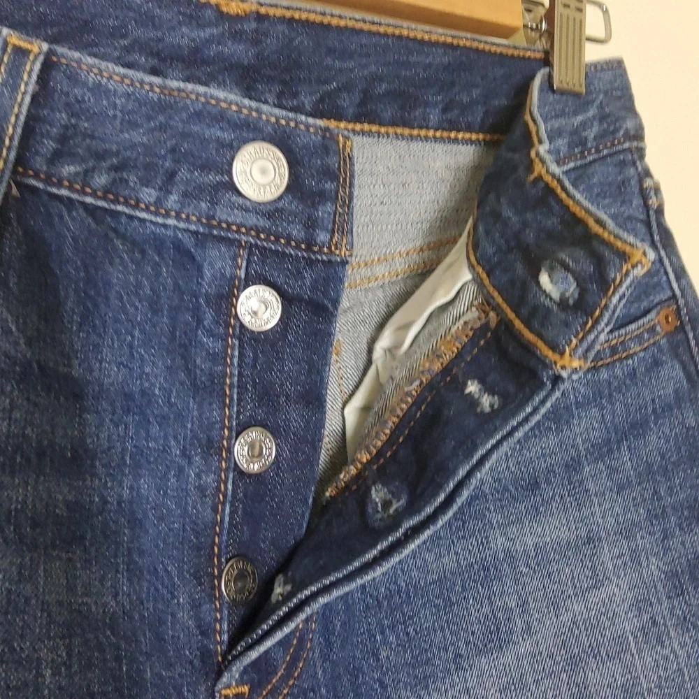 Levi Men's 501 Blue Jeans Size W25 L32